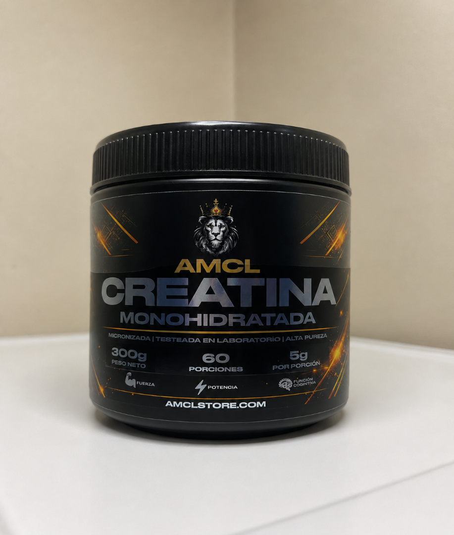AMCL Creatina Monohidratada – 300g | 60 Porciones