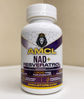 AMCL NAD+ Resveratrol – 60 Cápsulas | 30 Porciones