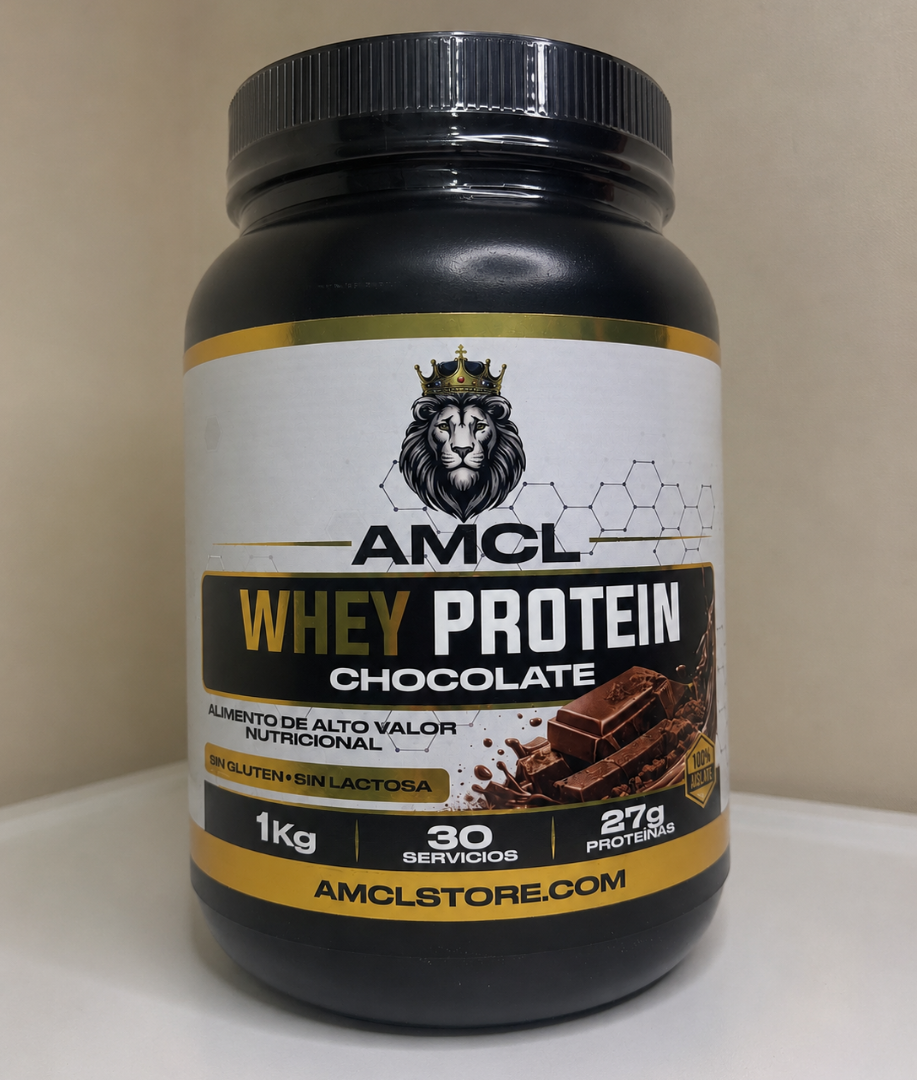 AMCL Whey Protein Chocolate – 1kg | 30 Porciones